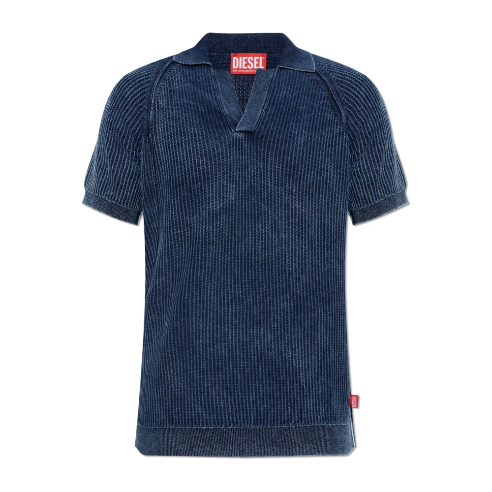 Diesel Herren Blau - Polo Shirts - Tops - L