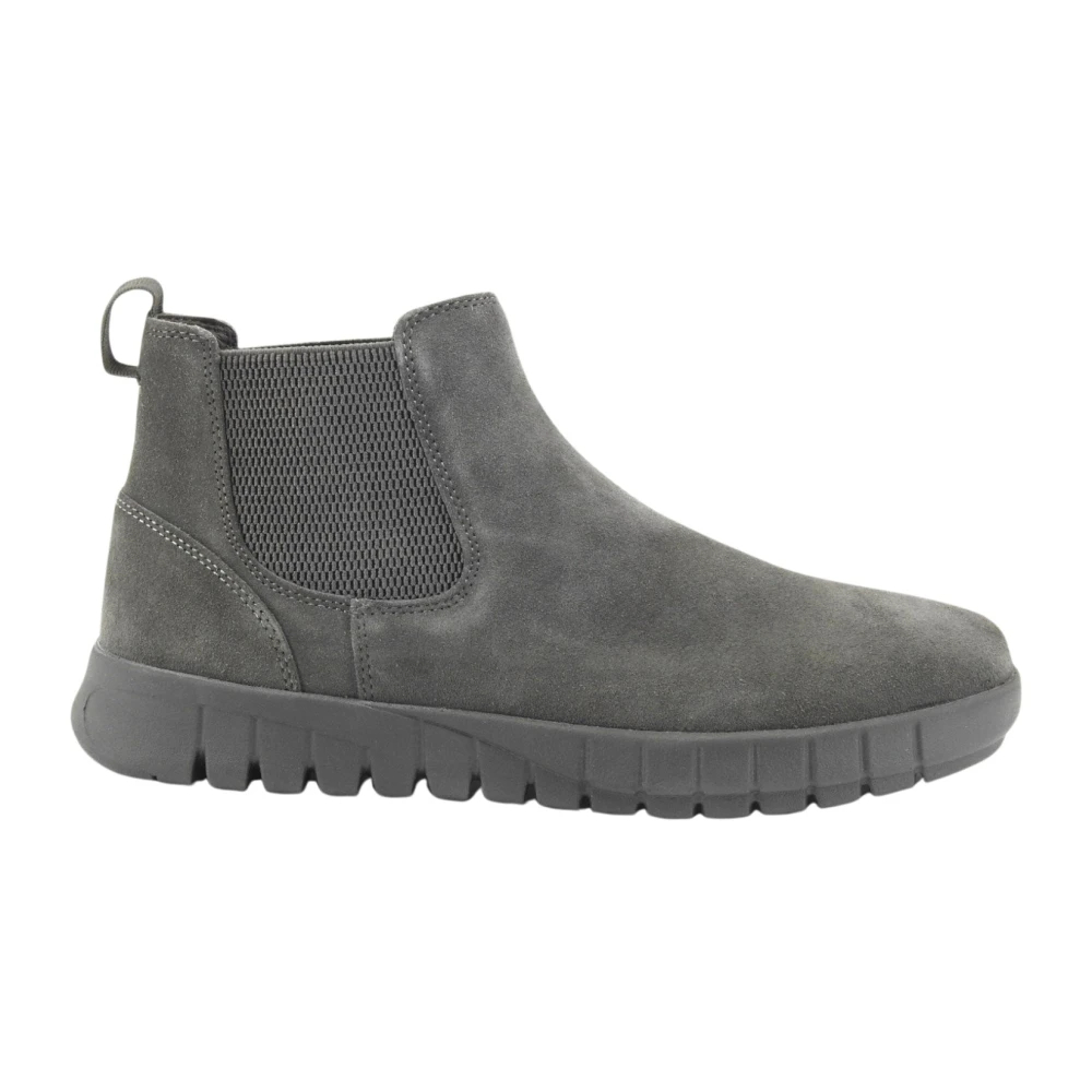 Geox Herren Schwarz Klassische Stiefeletten U Flextride U66mya 00022 C6093 Dunkelbraun - Bild 5