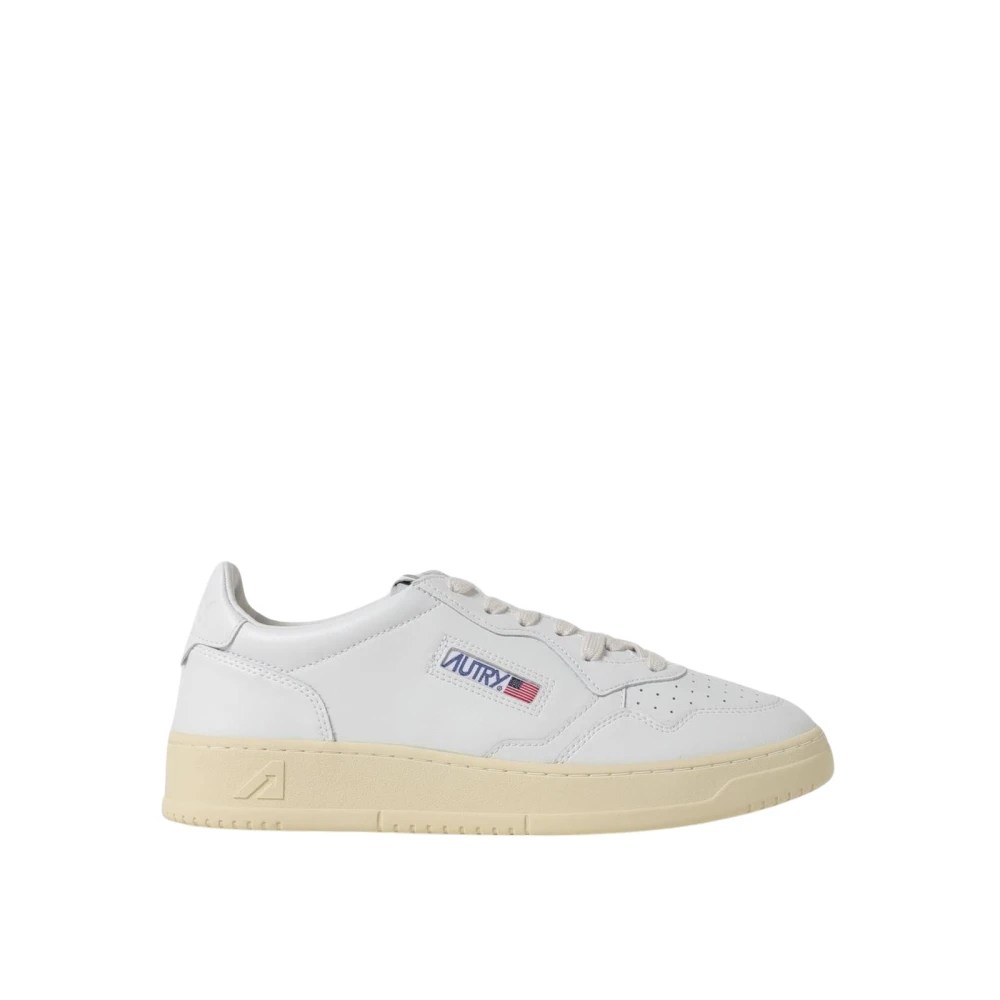 Autry - Medalist Low Top Sneaker - Shoes - Herren - Weiß - 46 Eu
