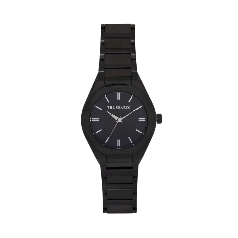 Trussardi Herren Schwarz Uhr Und Kartenetui R2453156007 - Bild 2