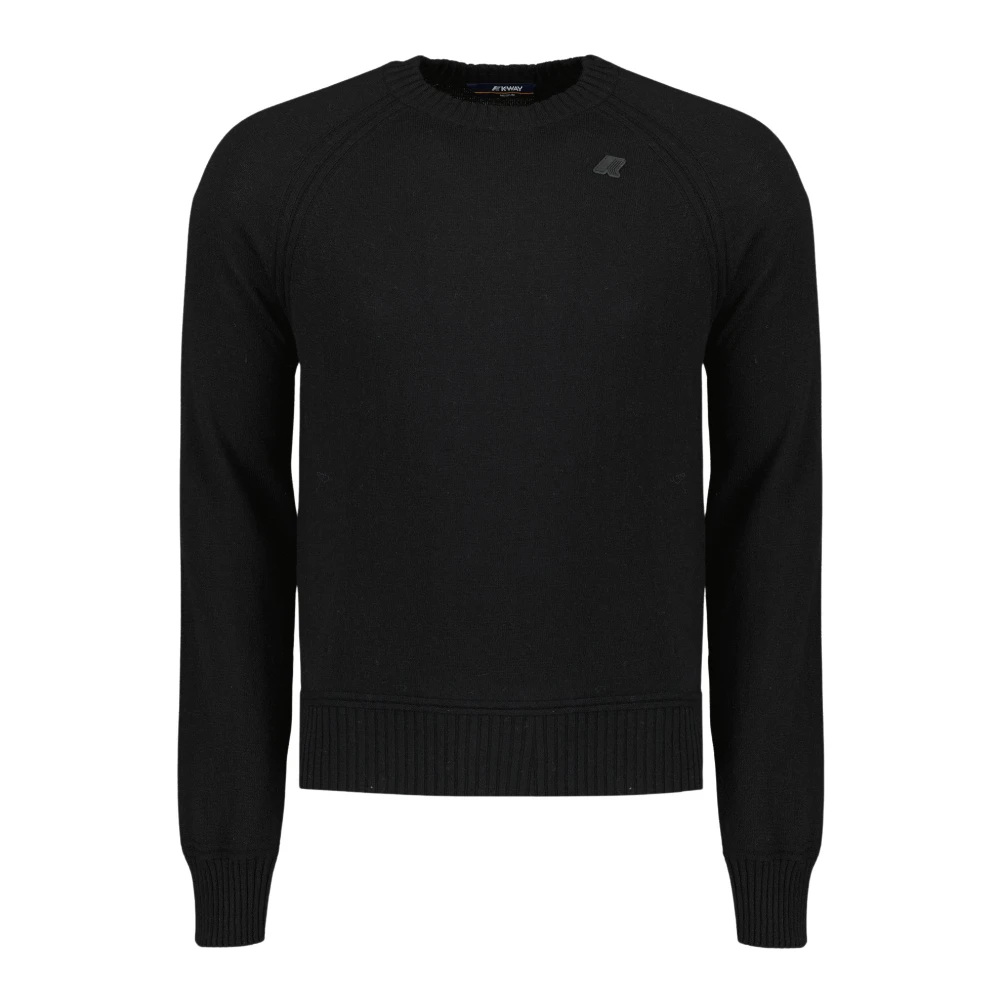 K-Way Herren Schwarz - Sebas Sweater - Knitwear - K - L