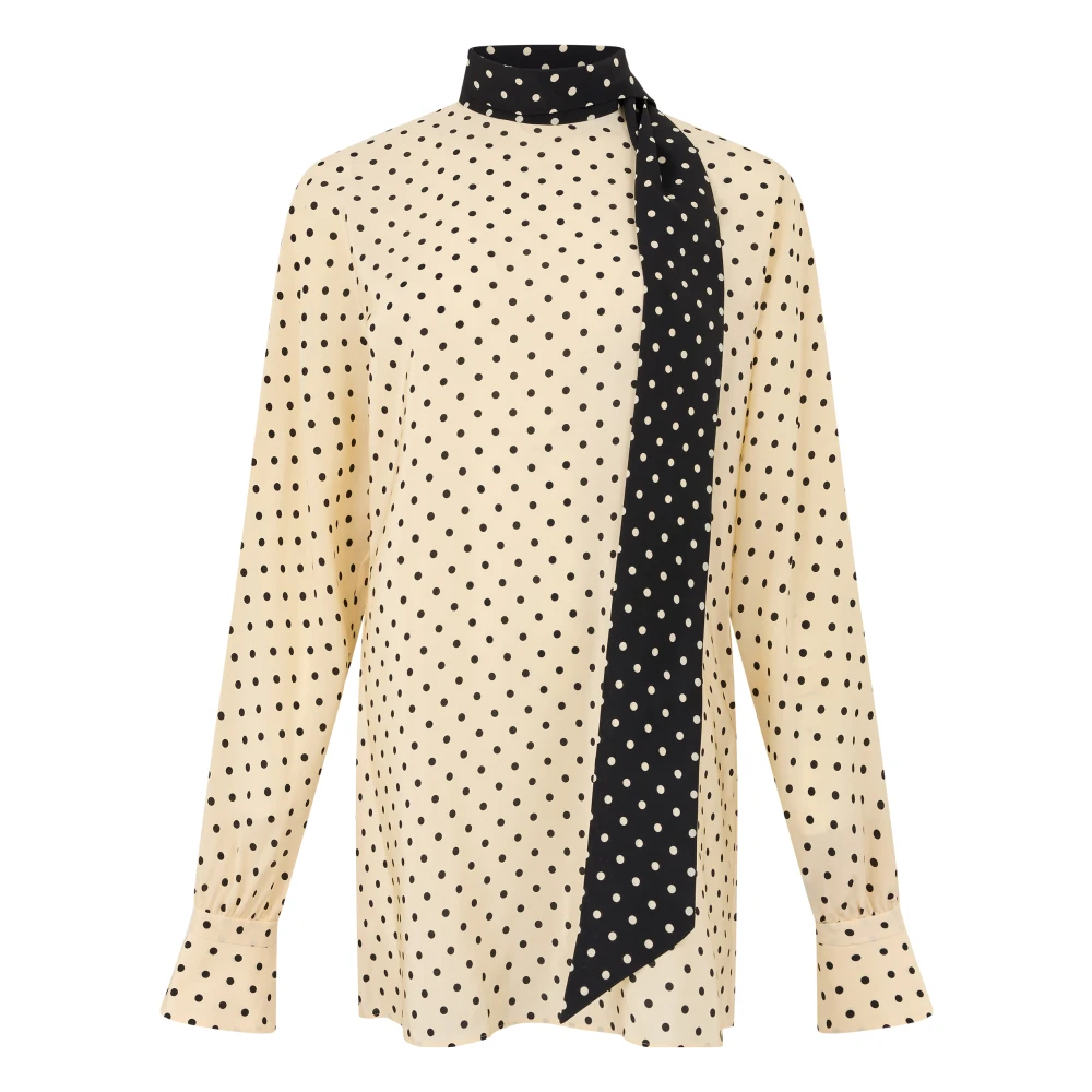 Valentino Garavani - Tops - Blouses & Shirts - Damen - Beige - S