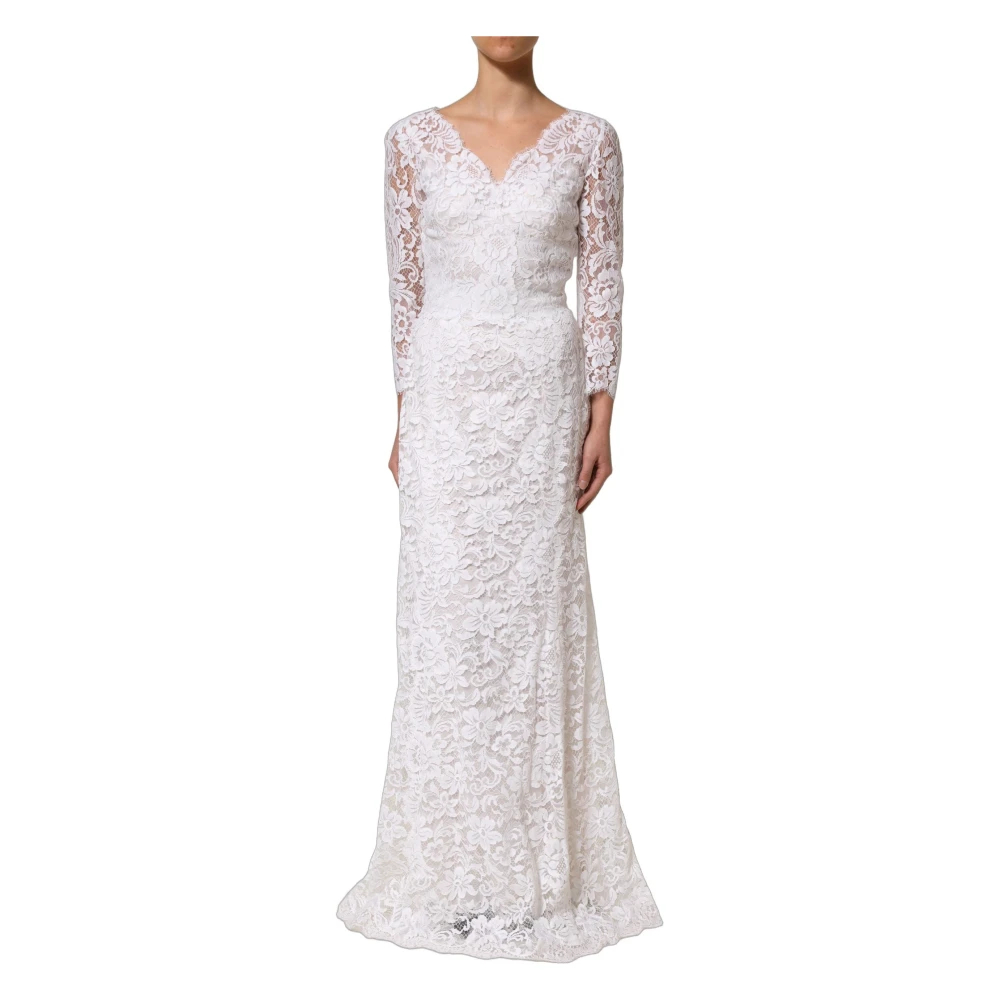 Dolce & Gabbana Damen Weiß - Kleider - Dresses - M