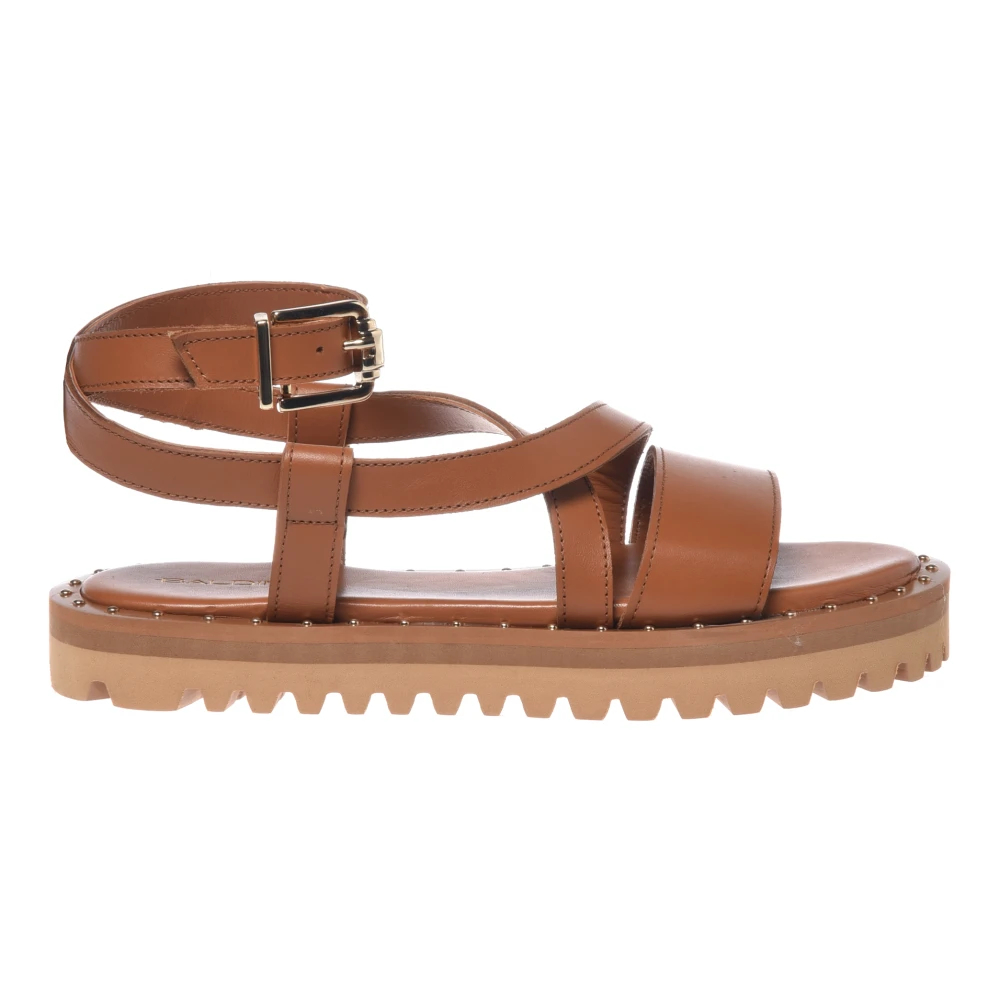 Baldinini Damen Braun - Ledersandale - Shoes - 38 Eu