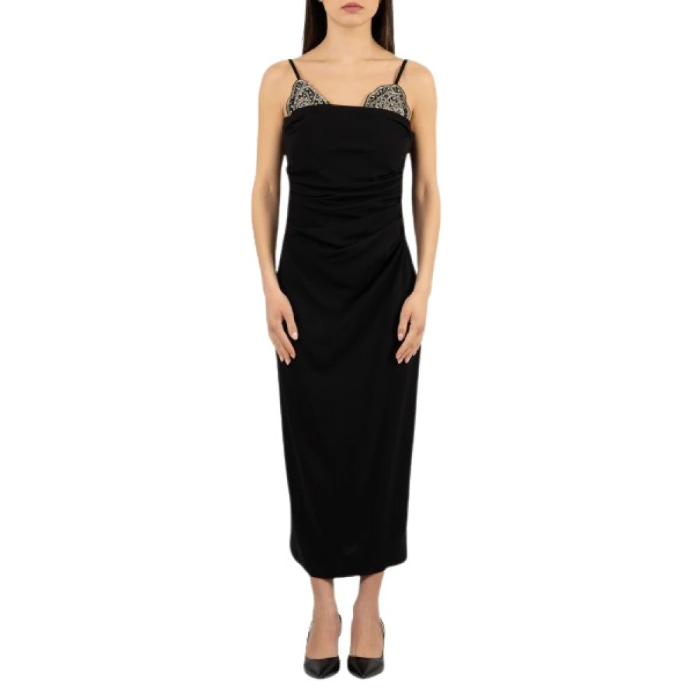 Pinko Damen Schwarz - Kleider - Dresses - K - L