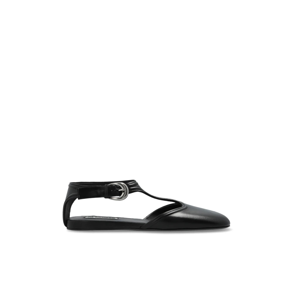 Jil Sander Damen Schwarz - Ballerinas - Shoes - K - 40 Eu