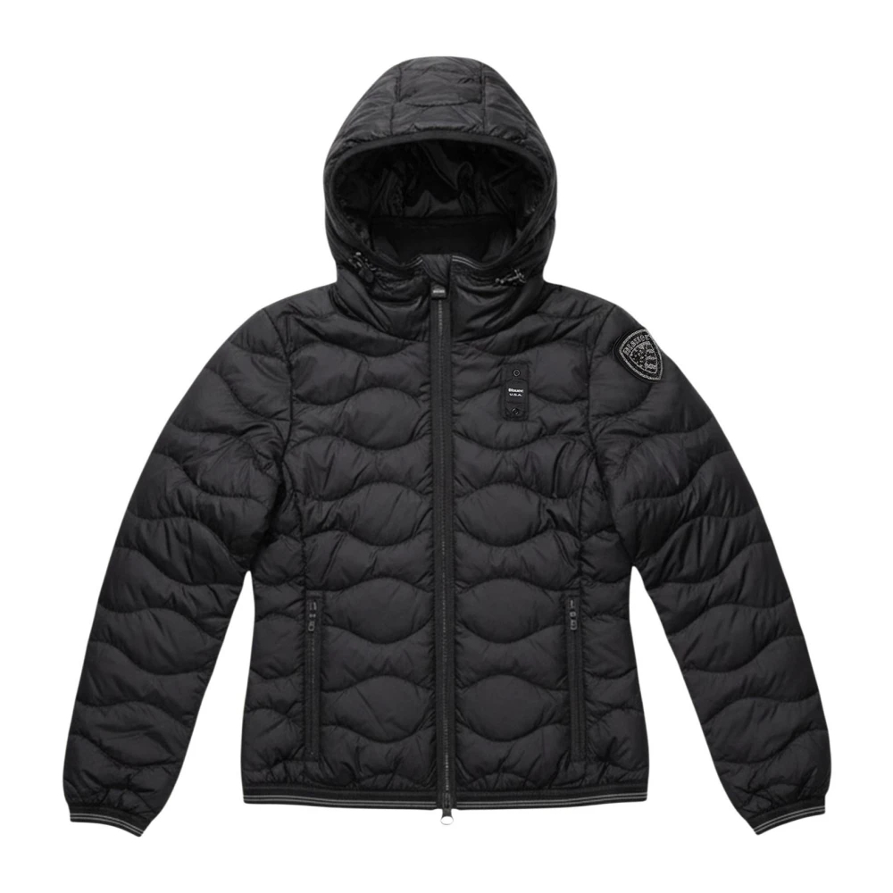 Blauer Damen Schwarz - Camelia Daunenjacke - Jackets - K - L