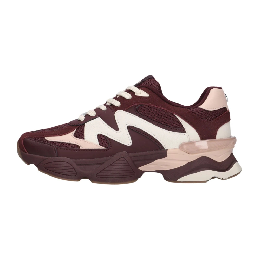 Steve Madden Damen Rosa/Rot/Rosa Sneaker "Steve Madden Sneaker Lederimitat/Textil", Gr. 39, (, Pink), Lederimitat, Textil, Schuhe Sneaker - Bild 3