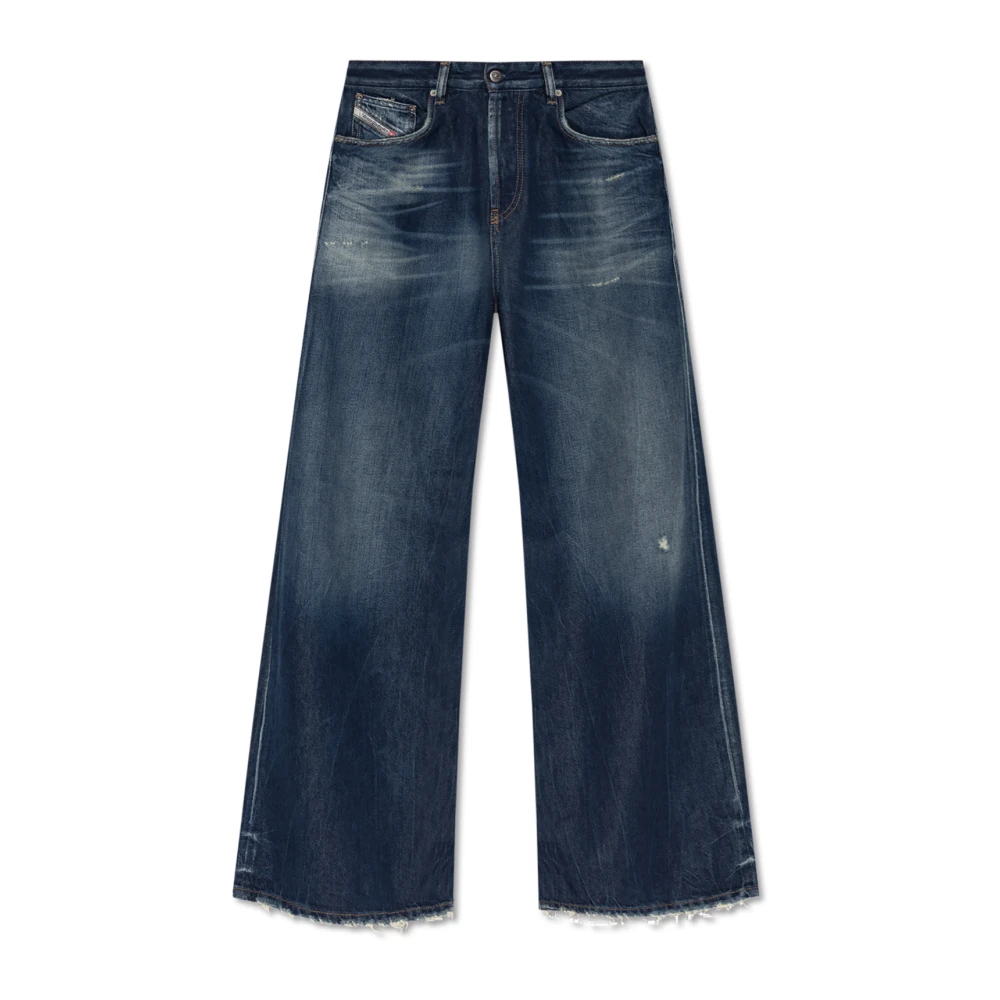 Diesel Damen Blau - Flared Jeans - Jeans - W25 L32