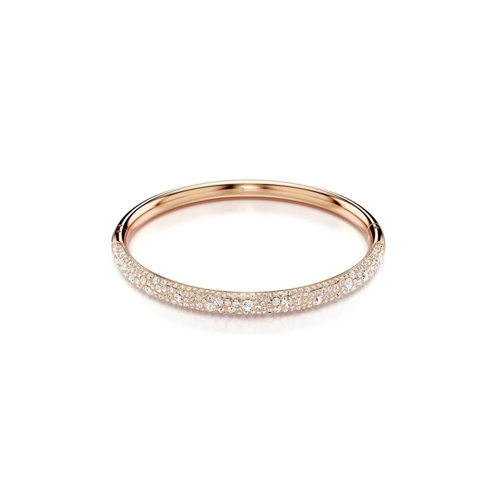 Swarovski Sublima Armreif, Schnee-Pavé, 18K Roségoldbeschichtet Weiß Klein - Bild 5