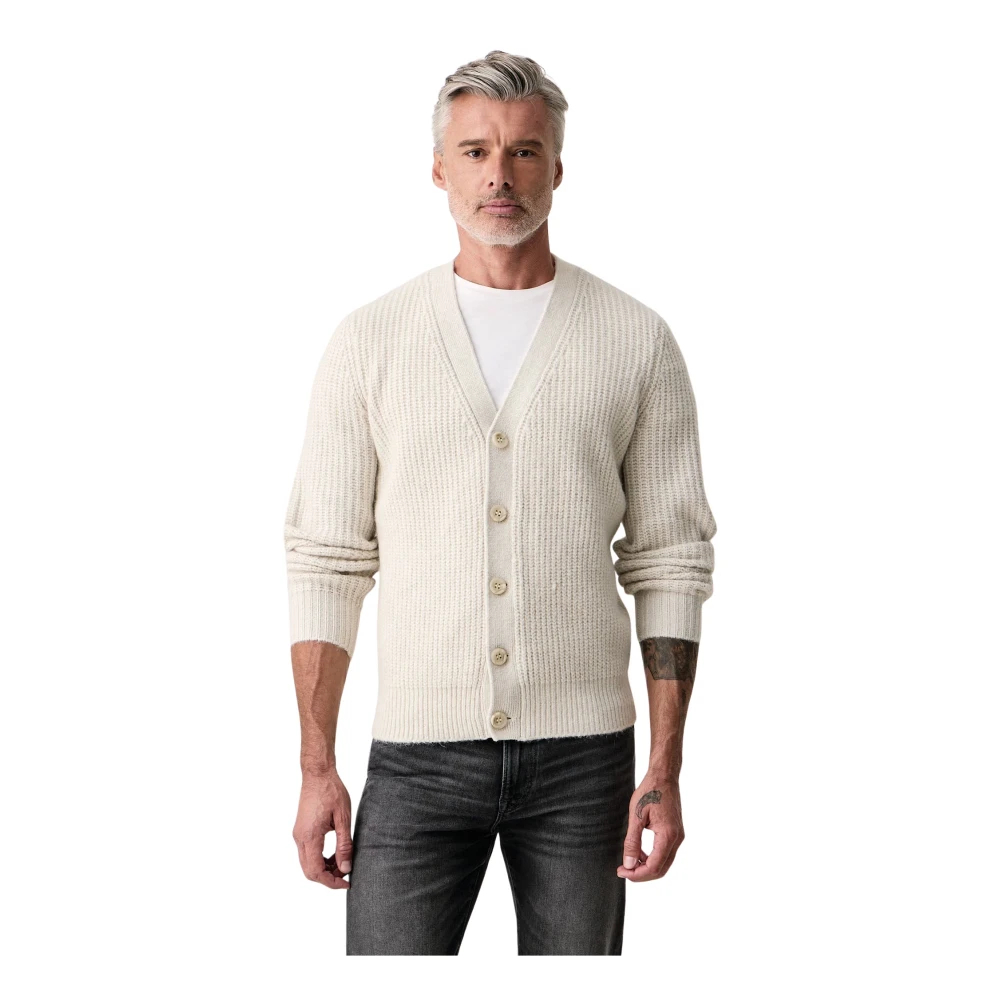 Guess Beige Strickjacke Nicholas Furry - Bild 3