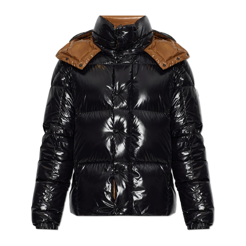MONCLER | Black Parana short hooded down jacket | male | 1 - Image 5