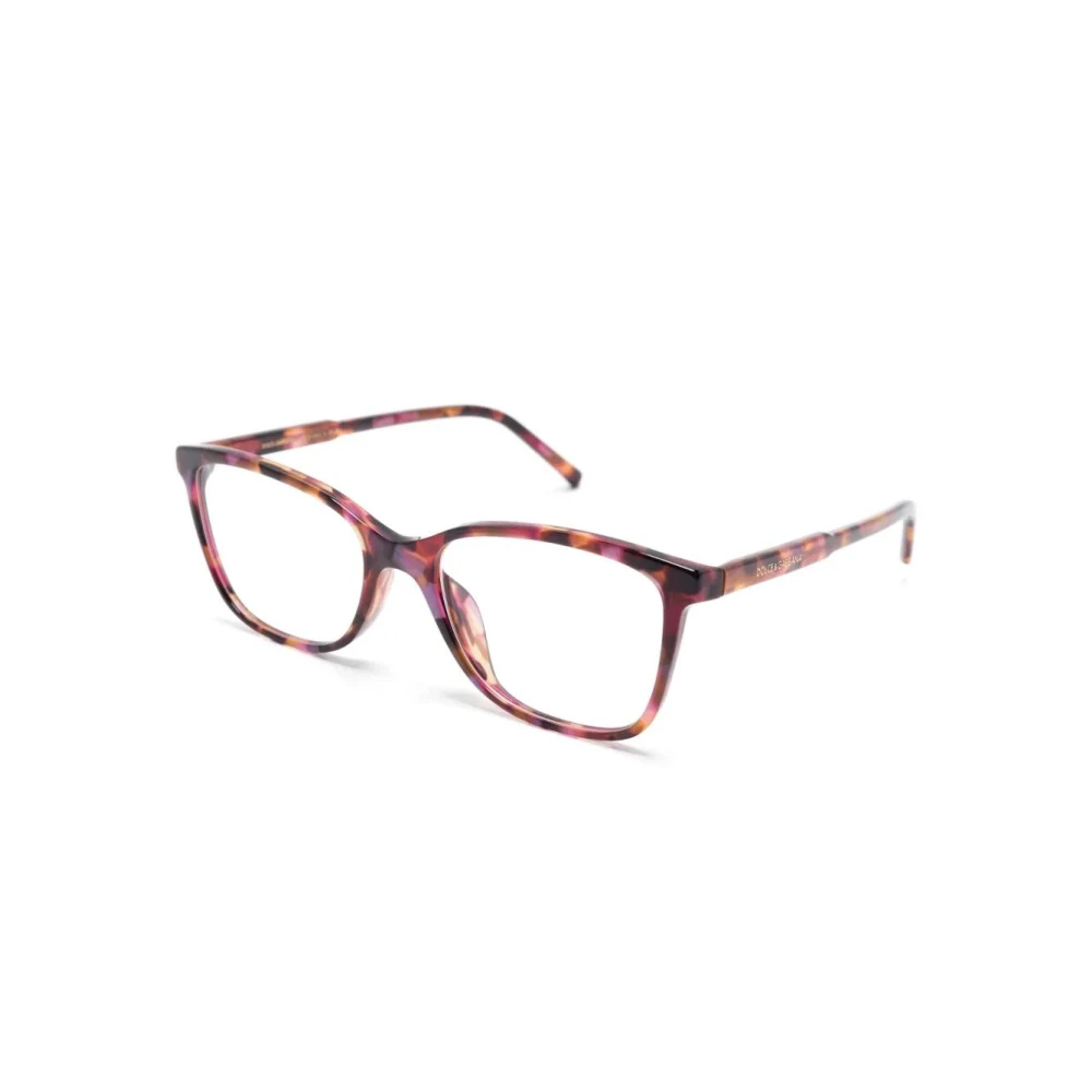 Dolce&Gabbana Damenbrille DG3424 3440 in Pink Rosa rechteckig aus Kunststoff Größe Klein - Bild 4
