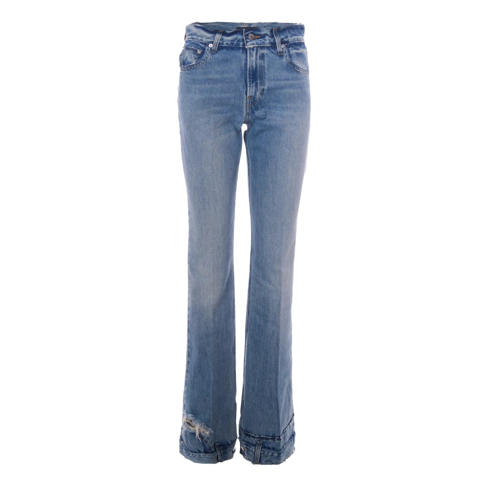 Haikure Damen Blau - Flared Jeans - Jeans - W27