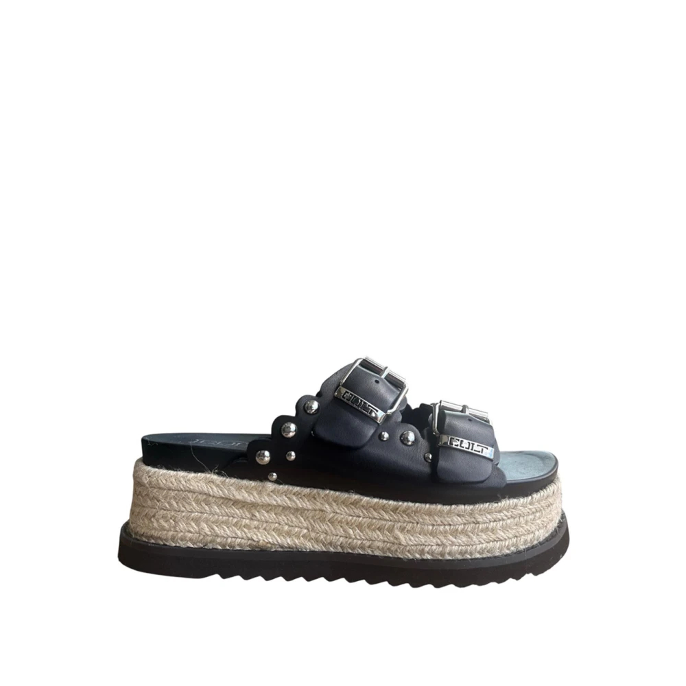 Cult Damen Schwarz - Doja Sandal - Shoes - K - 37 Eu