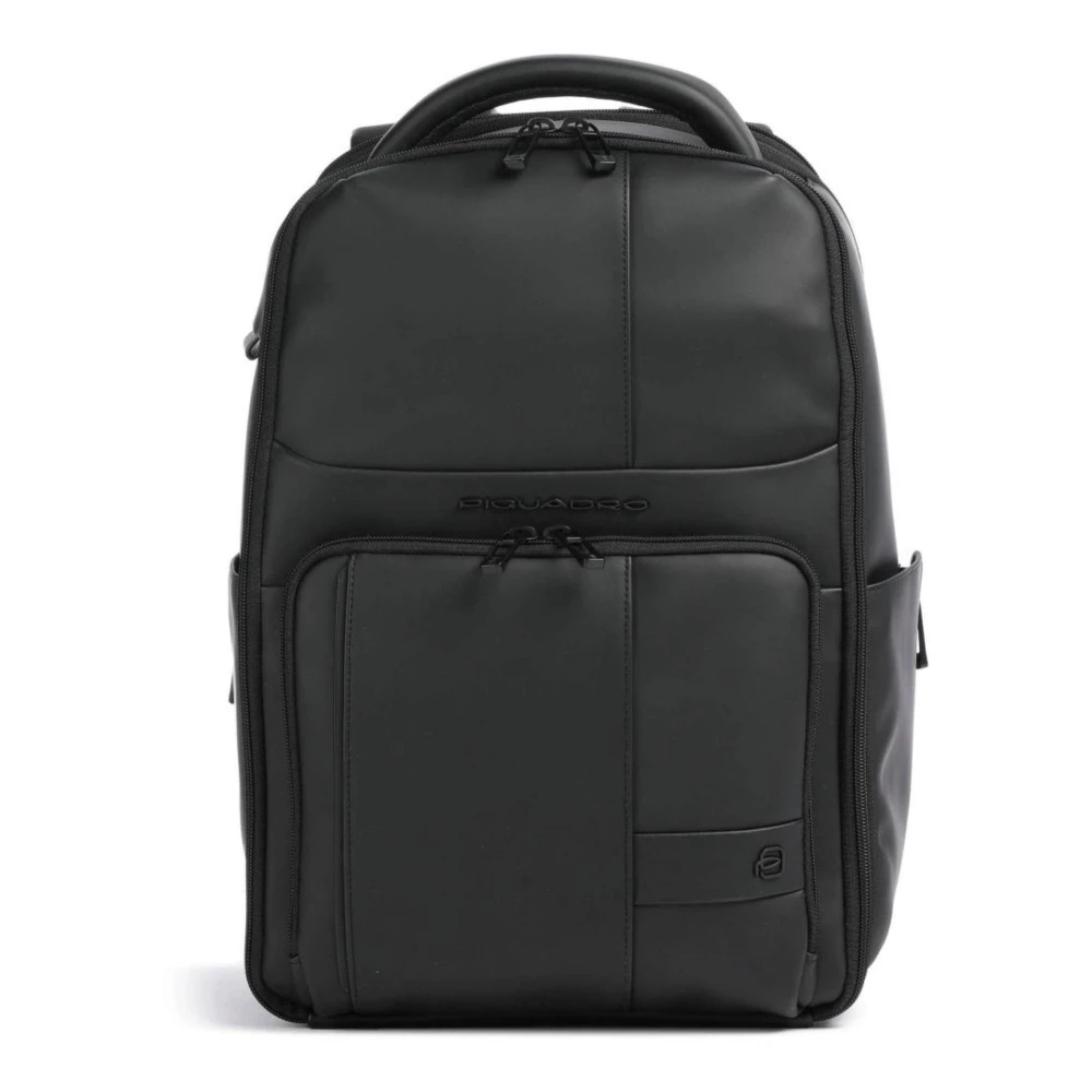 Piquadro Herren Schwarz - W129 Reise-Rucksack - Bags - K - One Size