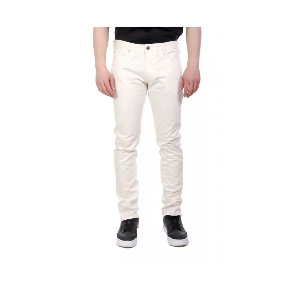 Emporio Armani Herren Weiß - Essential J06 Jeans - Trousers - W36