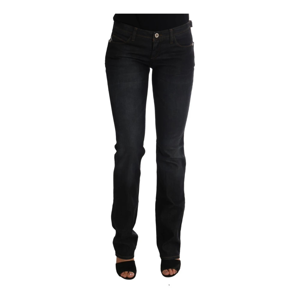 Costume National Damen Blau - Dunkelblaue Slim Fit Jeans - Jeans - W26