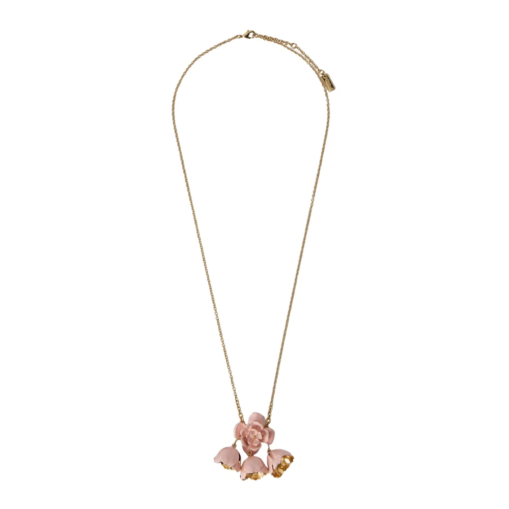 Chloé Damen Rosa - Floral Pendant Necklace - Accessories - One Size