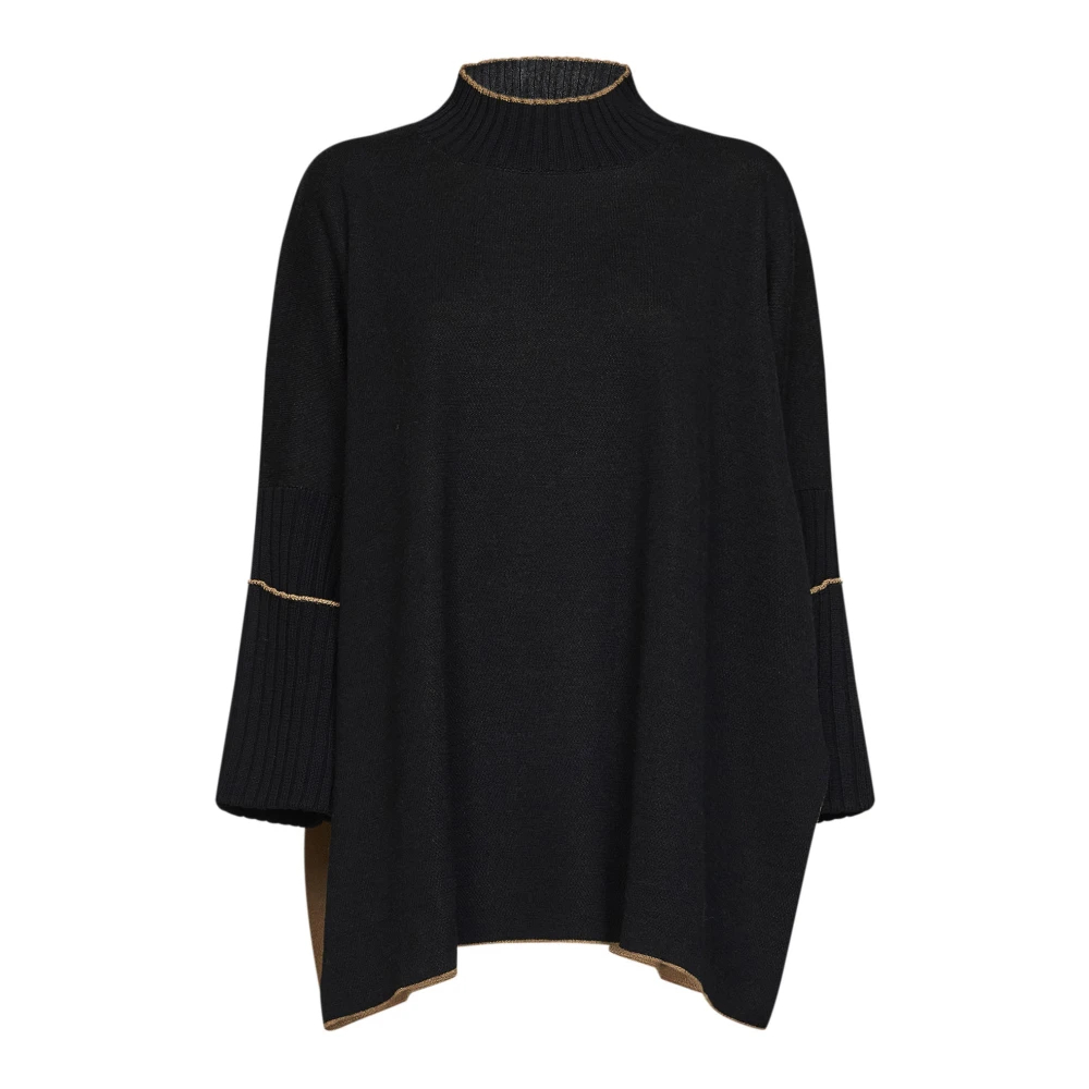 Herno , Damen, Strickwaren, Schwarzk, L - Bild 2