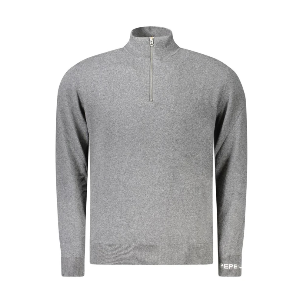 Pepe Jeans - Langärmliger Half-Zip Pullover - Knitwear - Herren - Grau - Xl - Bild 6
