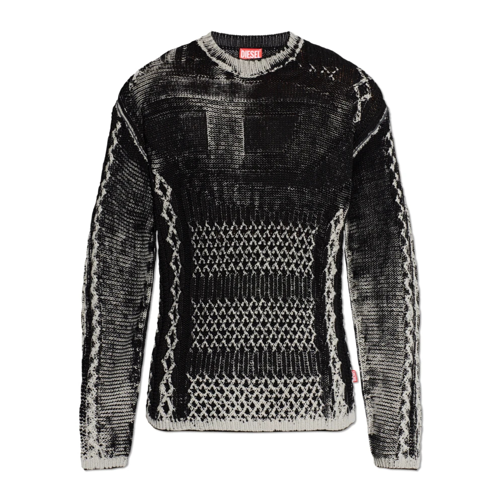 Diesel - K-Mione Pullover - Knitwear - Herren - Schwarzk - L