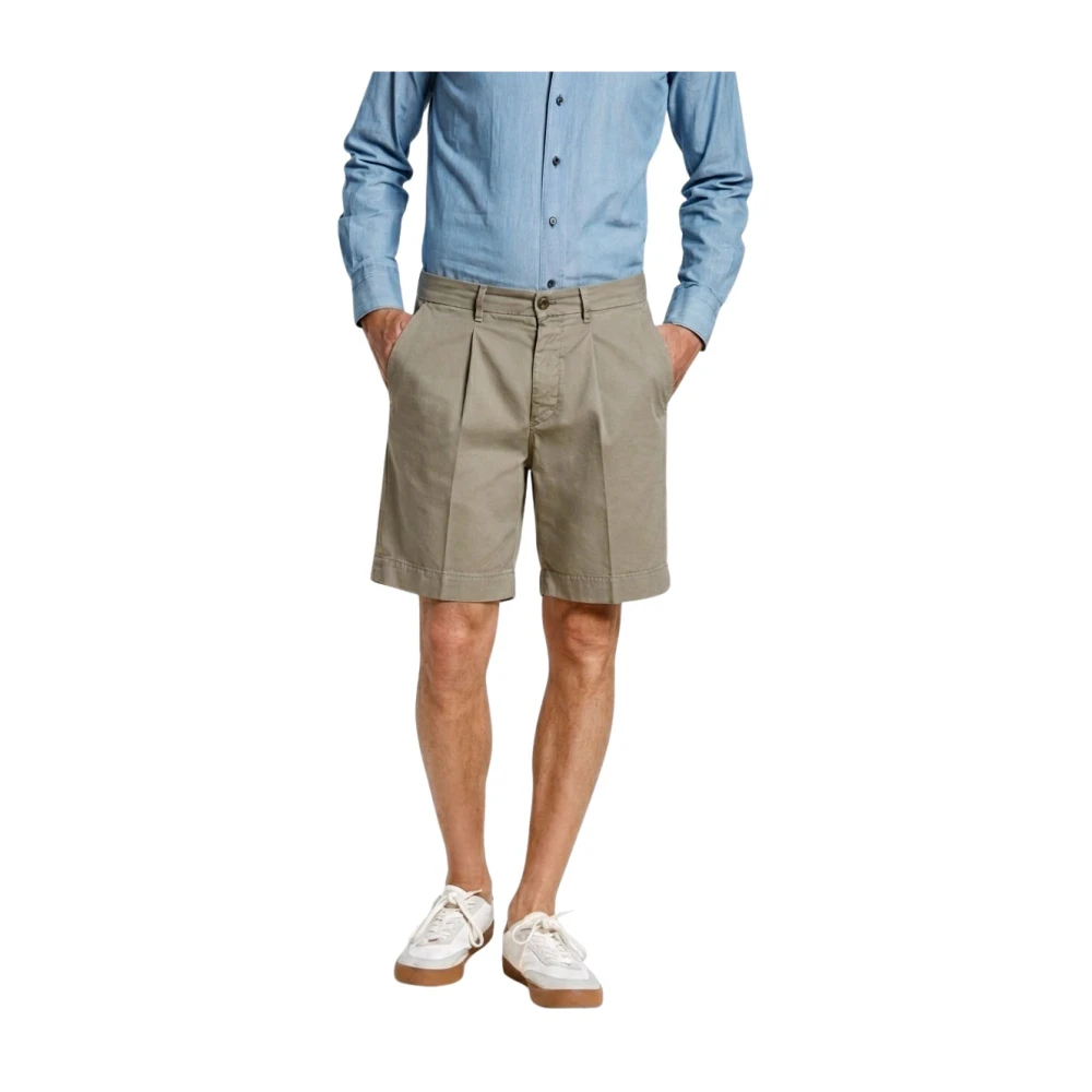 Mason's Herren Grün - Pinces Chino Bermuda - Shorts - S