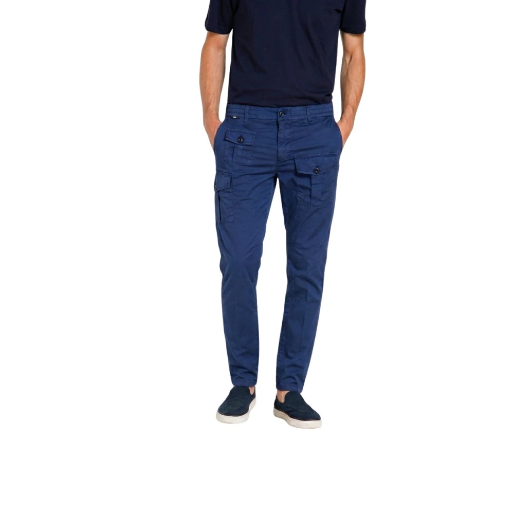 Mason's Herren Blau - George Coolpocket Cargo Hose - Trousers - 2XL