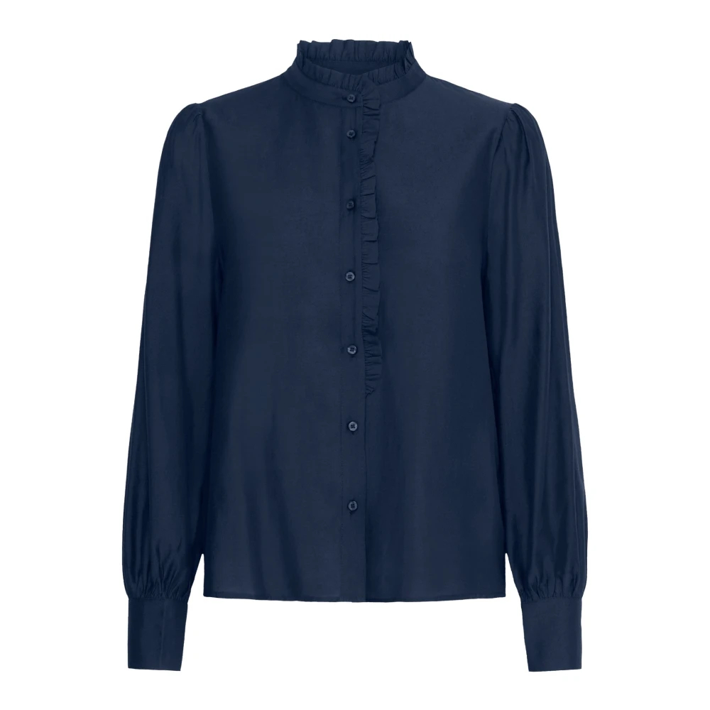 Ichi , Damen, Blusen & Hemden, Blau, L - Bild 4