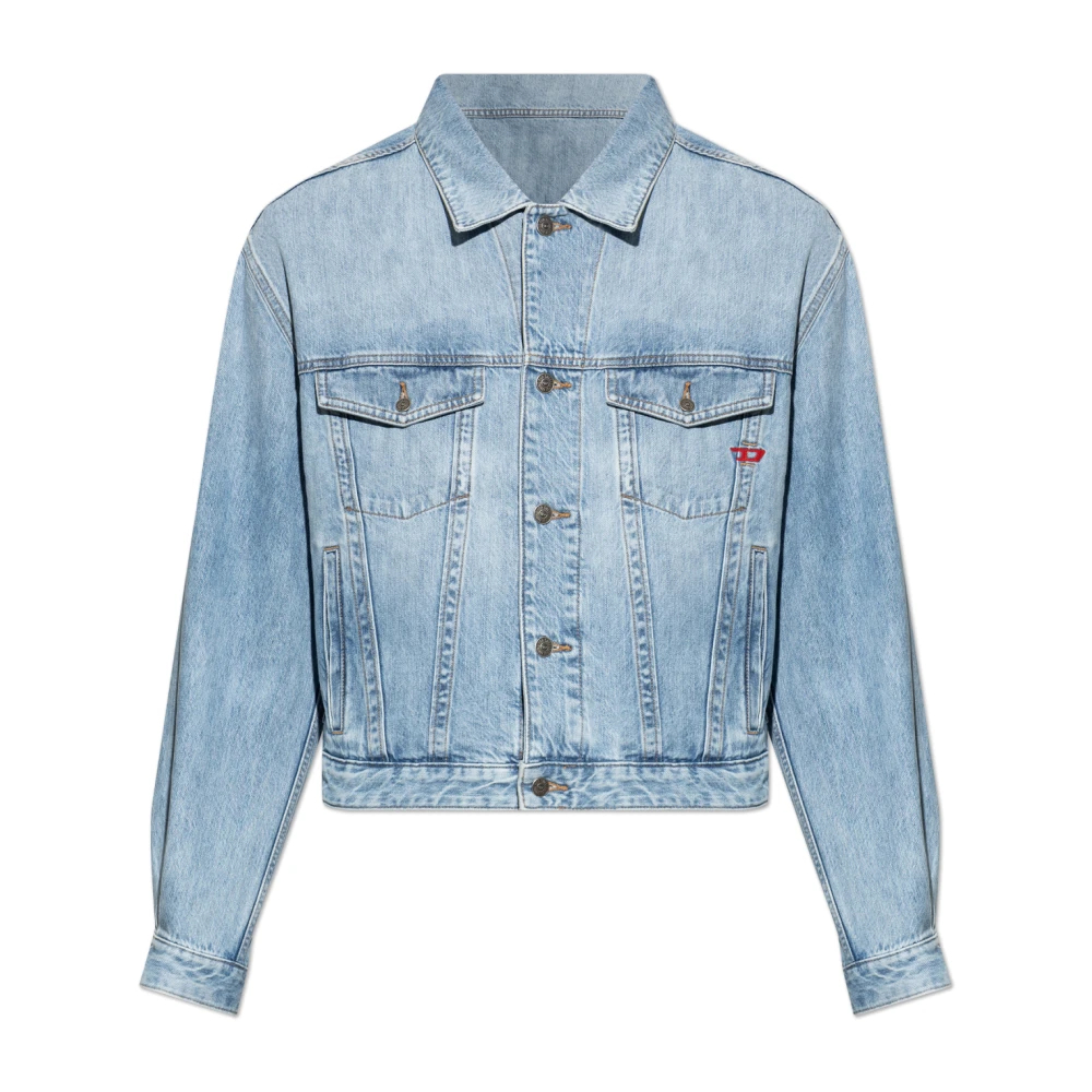 Diesel Unisex Blau - D-Ranger Denim Jacket - Jackets - 2XL