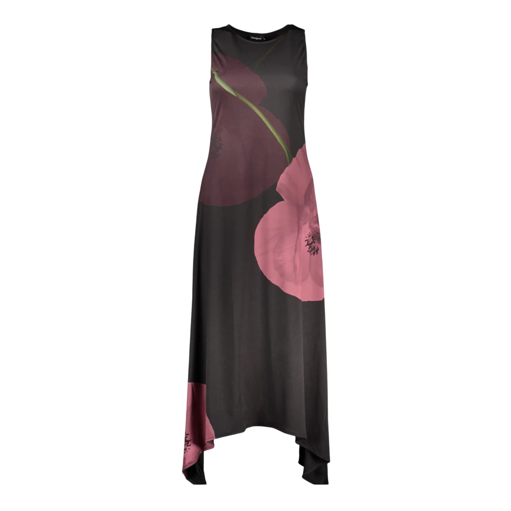 Desigual Damen Schwarz Kleid Vest Virginia Dress Groß - Bild 6