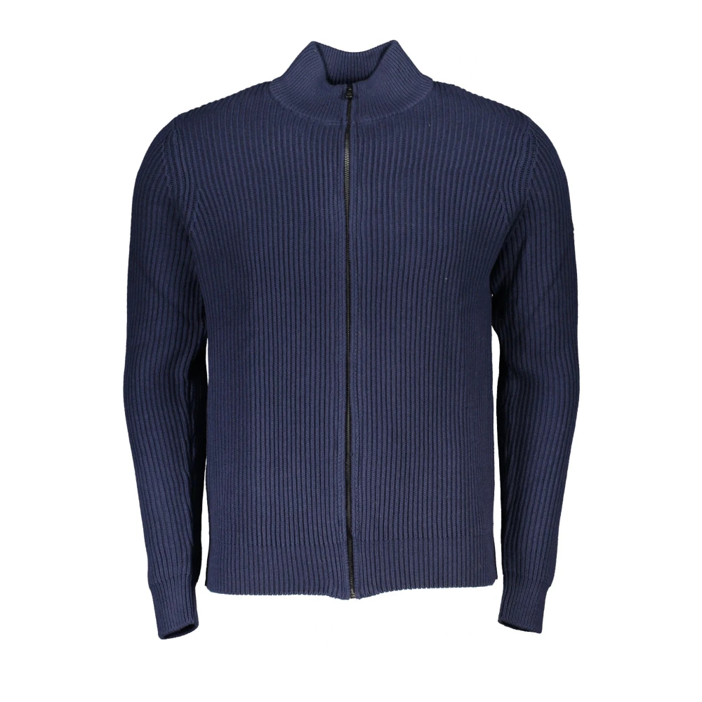North Sails Herren Dunkelblau Rippstrick Zip Cardigan Modell Nr. 23338 Extra Groß - Bild 6
