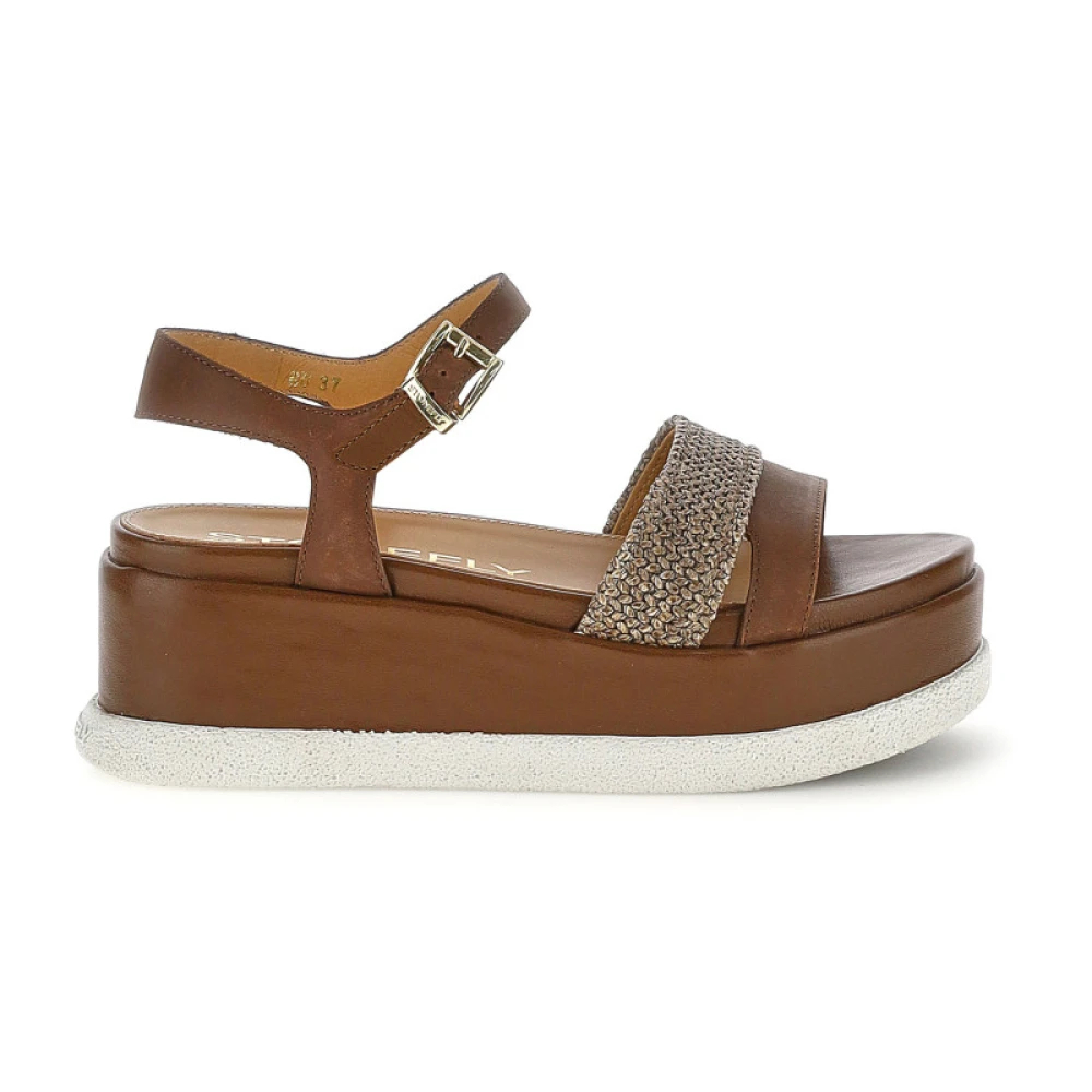 Stonefly Damen Braun - Arianna 4 Keilsandalette - Shoes - 36 Eu
