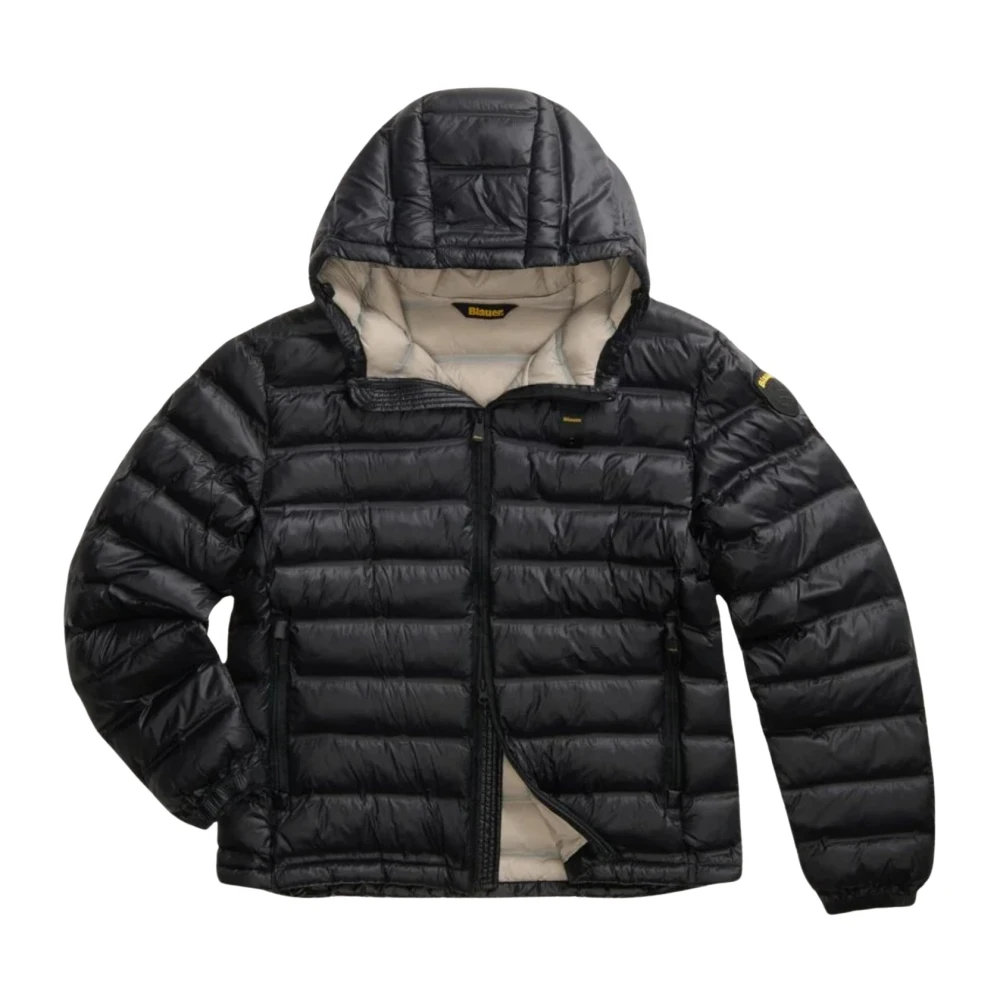 Blauer Usa Herren Daunenjacken Schwarz Gr. Extra Groß - Bild 6