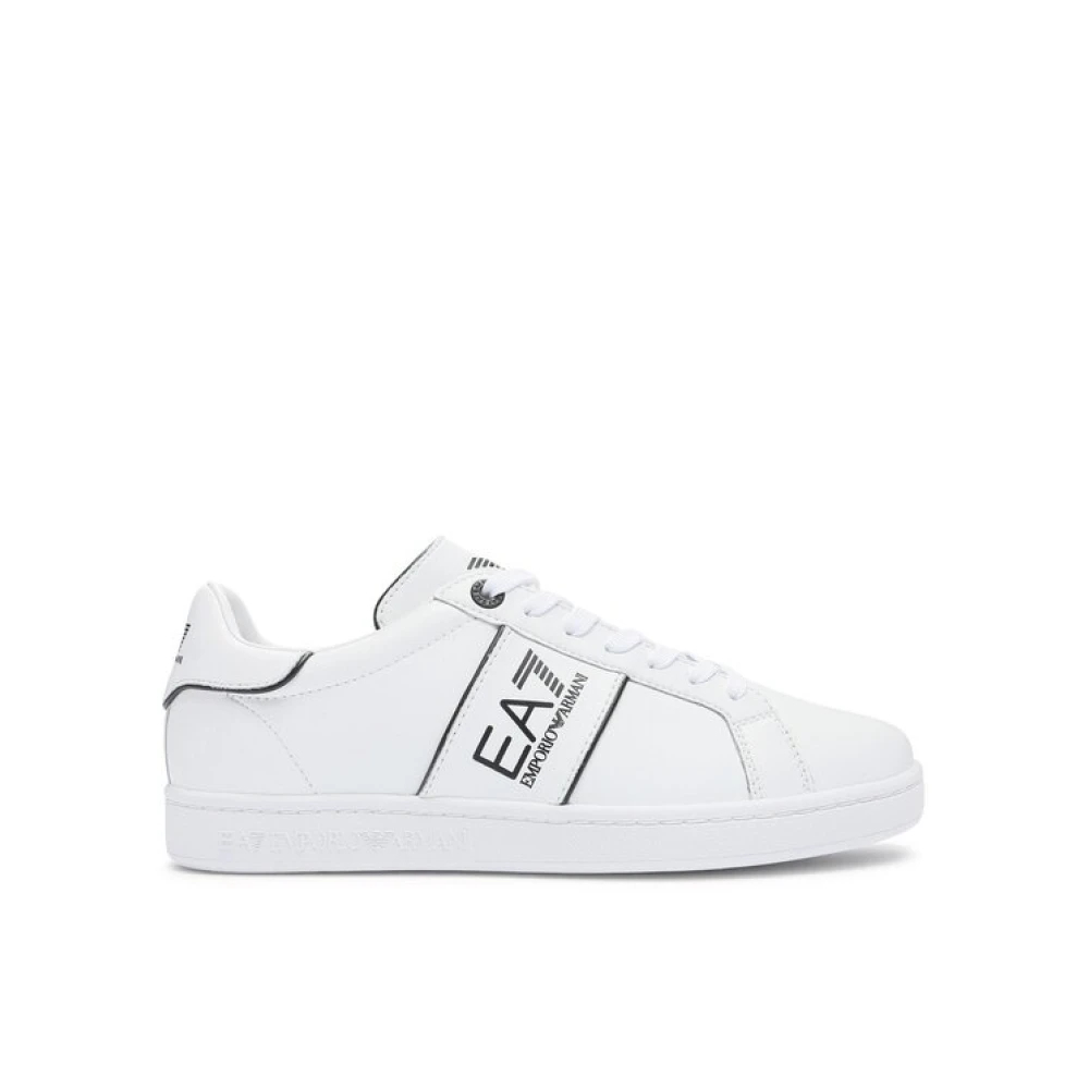 Emporio Armani Herren Weiß - Classic Logo Sneaker - Shoes - 40 Eu