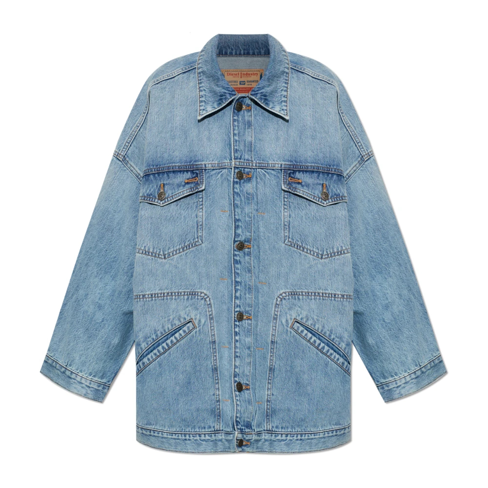 Diesel Damen Blau - De-Lin Denimjacke - Jackets - 2XS