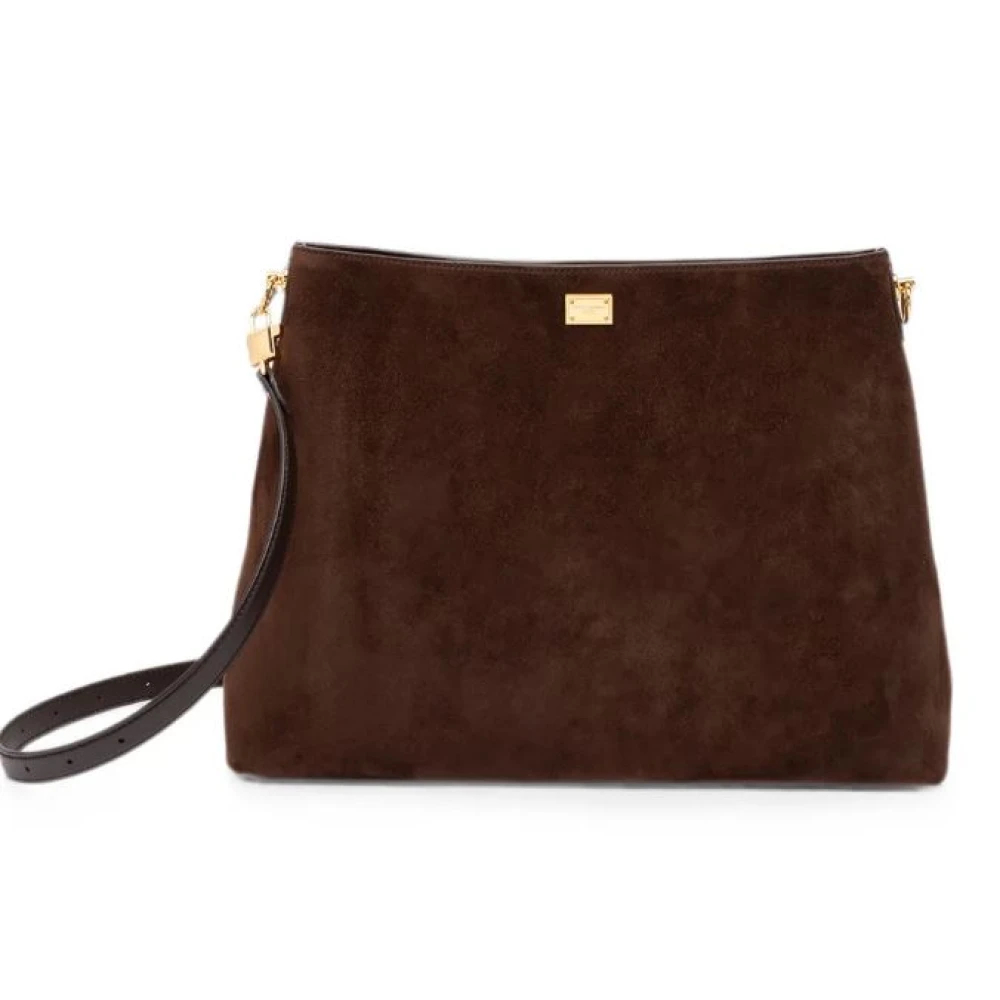 Dolce & Gabbana - Vittoria Schultertasche - Bags - Damen - Braun - One Size - Bild 6