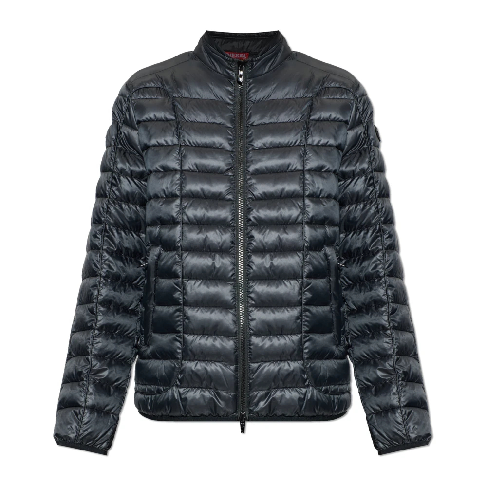 Diesel Herren Schwarz - W-Pilot-Wrd Jacke - Jackets - K -2Xl