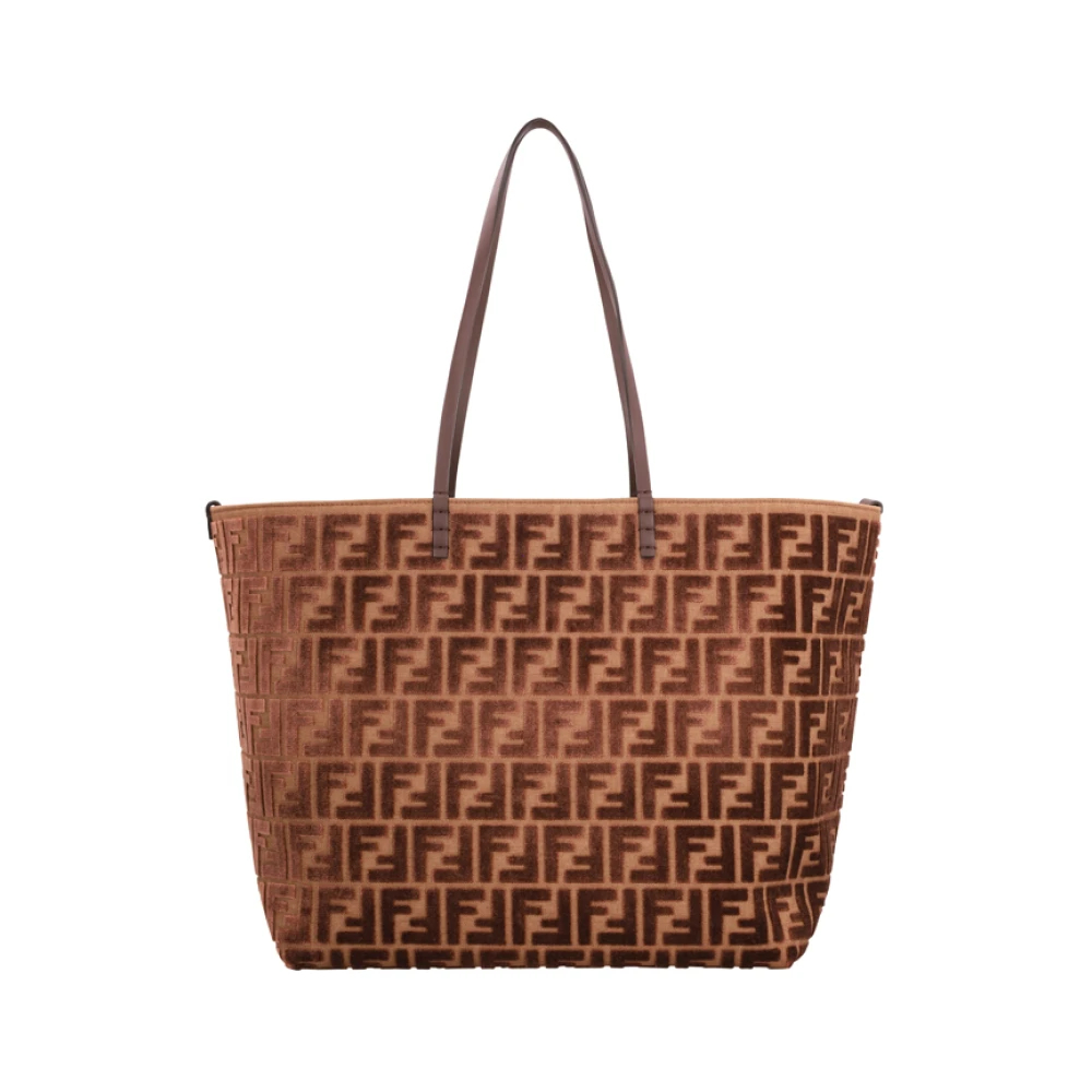 Fendi Damen Braun - Jacqua Velvet Large Roll - Bags - One Size