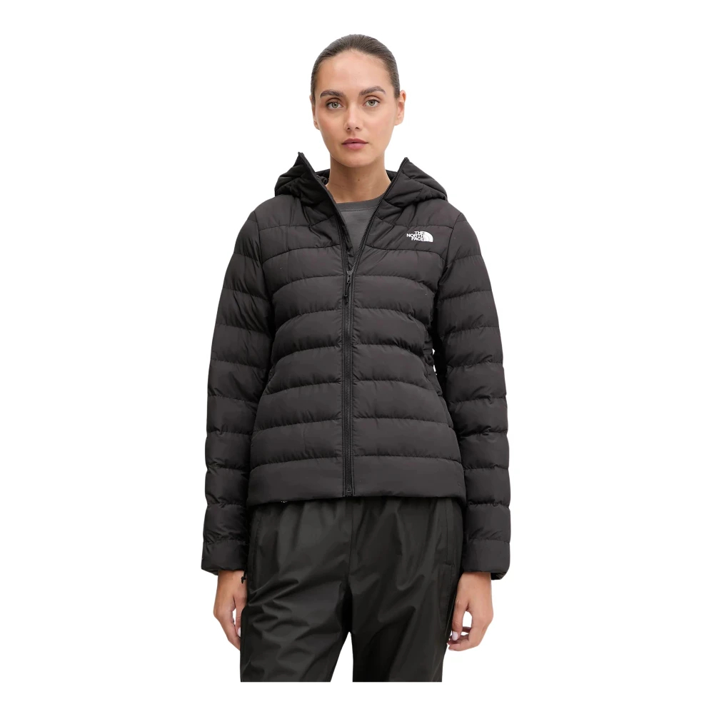 The North Face Damen Schwarz Funktionsjacke "W Aconcagua 3 Hoodie", Gr. L, (Tnf Npf), Web, Obermaterial: 100% Polyester, Hoch Geschlossen... - Image 5