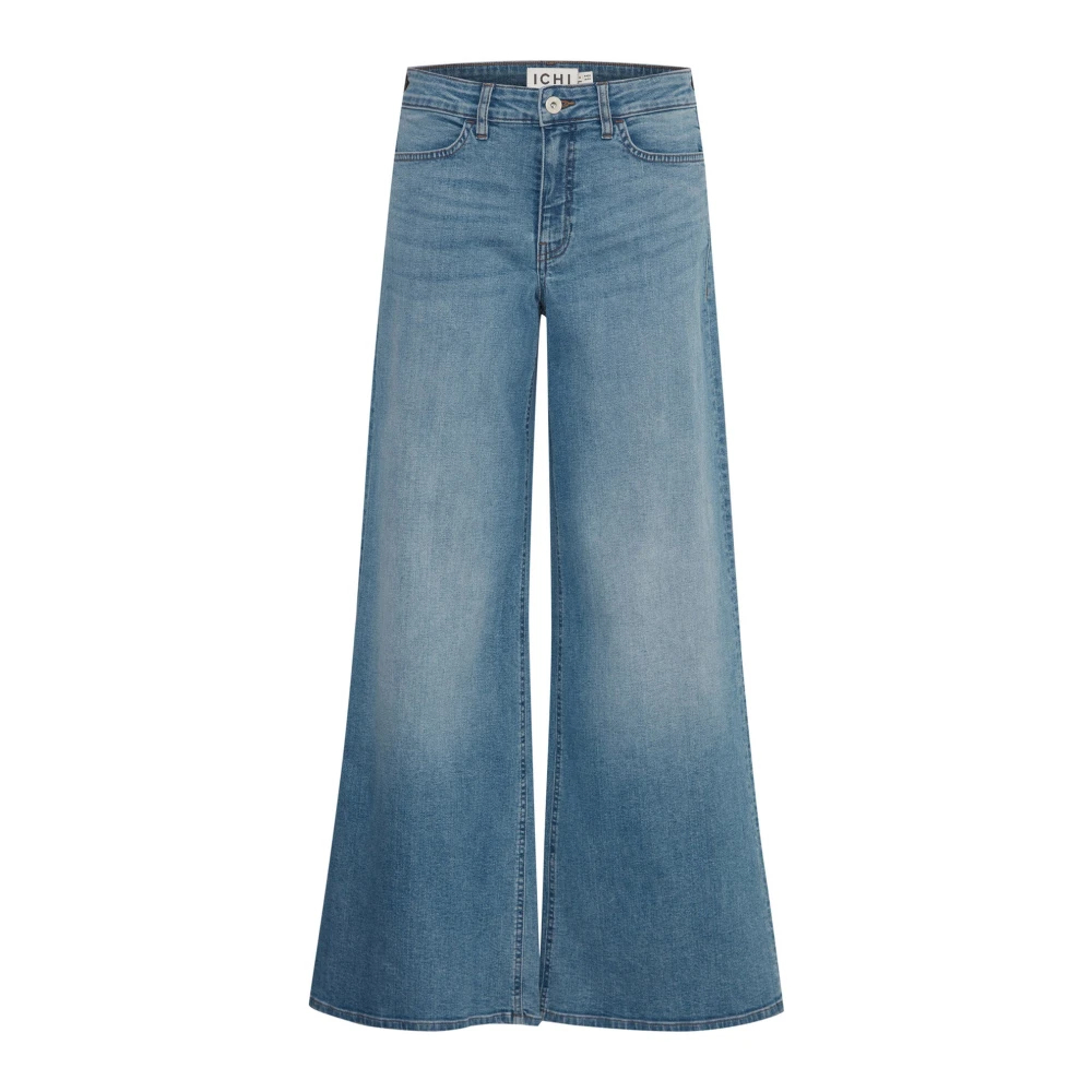 Ichi Damen Blau Weite Jeans Twiggy - Bild 3