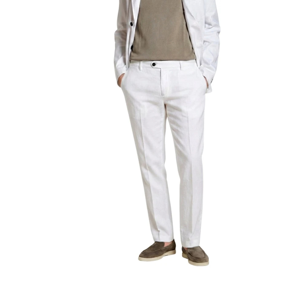 Mason's Herren Weiß - Cambridge Chino Pants - Trousers - S