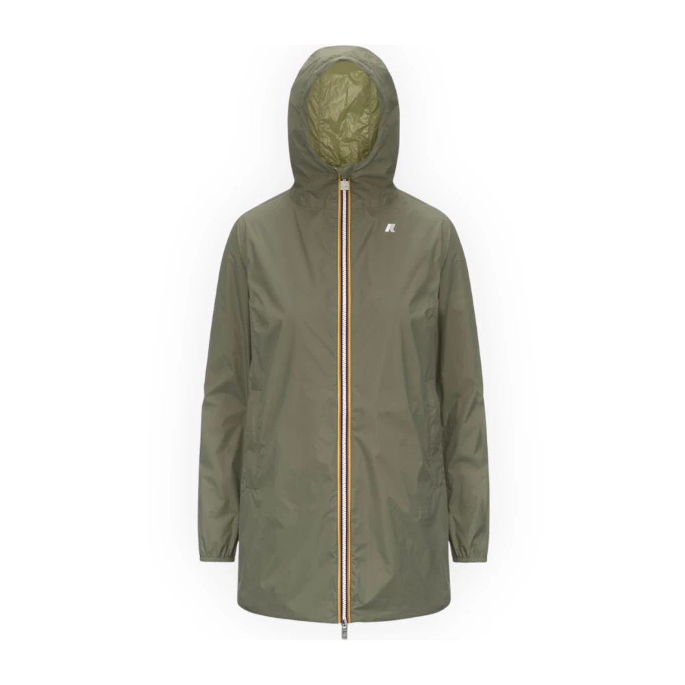 K-Way Damen Grün - Double Rain Jacket - Jackets - Xl