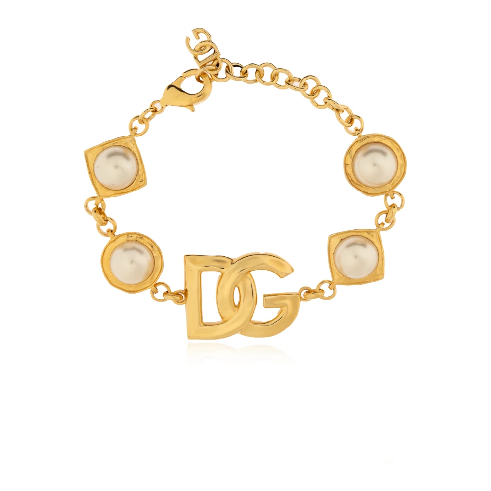 Dolce & Gabbana Damen Gelb - Armband Mit Perlen - Accessories - One Size