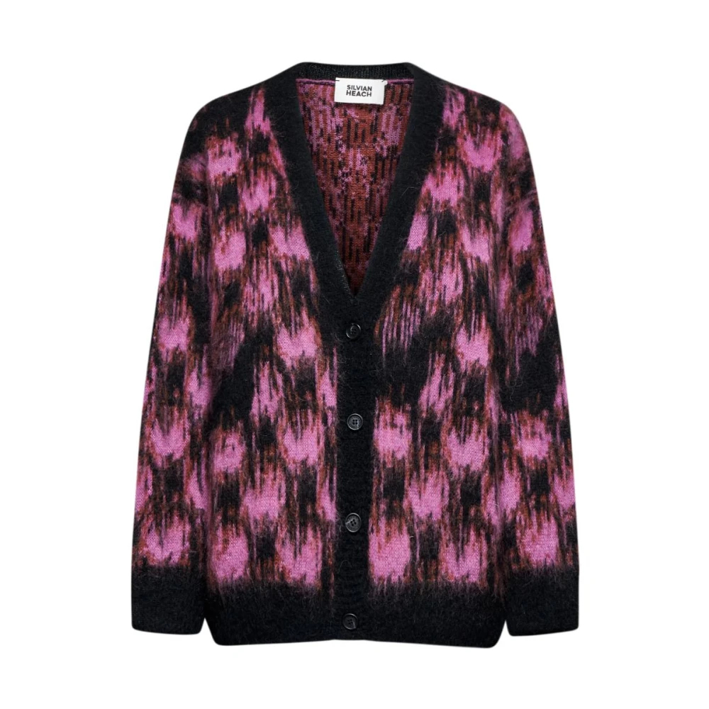 Silvian Heach Damen Multicolor - Cardigan Mit Kontrastierendem Verlaufseffekt - Knitwear - Mehrfarbig - 2XS