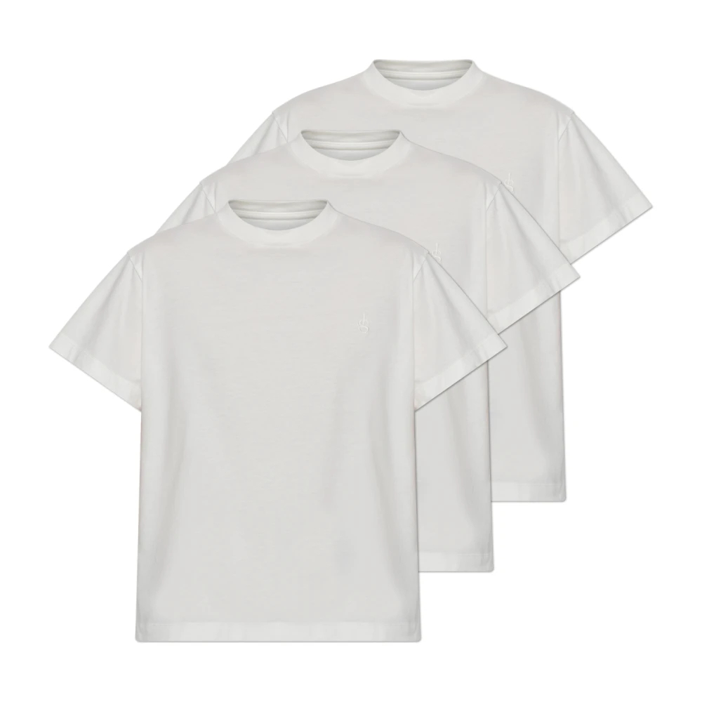 Jil Sander Damen Weiß - Dreierpack T-Shirts - Tops - Xs