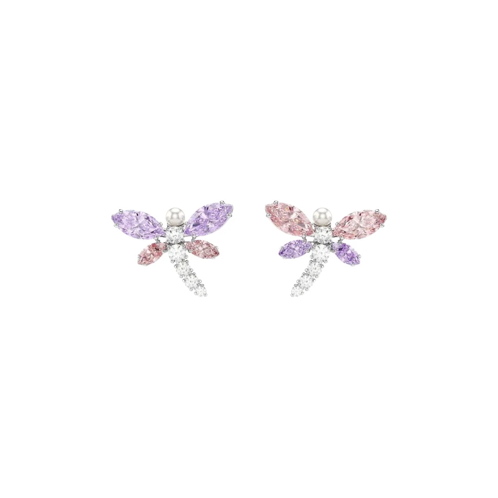 Swarovski Ariana Grande X Ohrstecker, Verschiedene Schliffe, Libelle, Rhodiniert Mehrfarbig - Bild 8