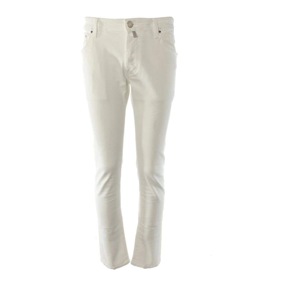 Jacob Cohën Herren Weiß - Nick Slim Jeans - Jeans - W35