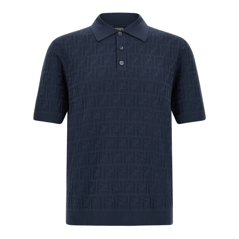 Fendi Cotton Polo Shirt - Bild 4