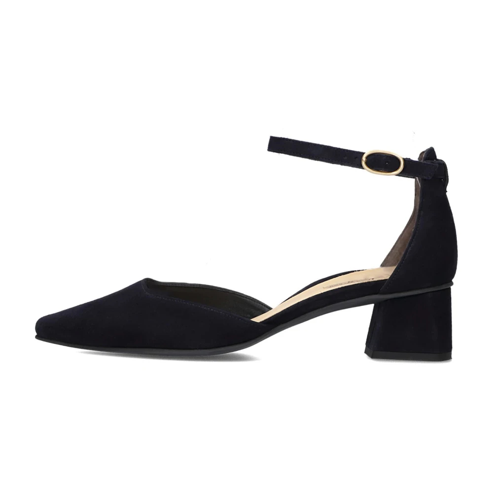 Paul Green Blau Riemchenpumps - Gr. 40 - Echt Leder - Bild 5